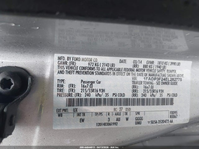 Ford Focus Se