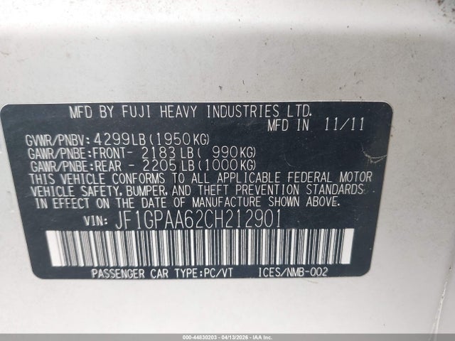 Subaru Impreza 2.0i