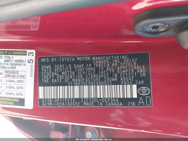 Toyota Corolla S