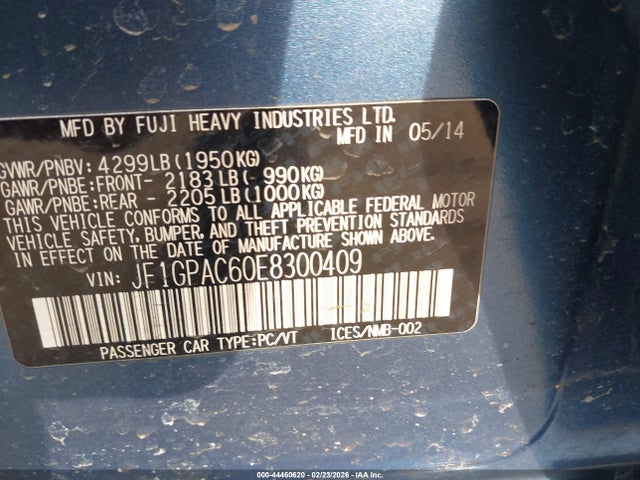 Subaru Impreza 2.0i Premium