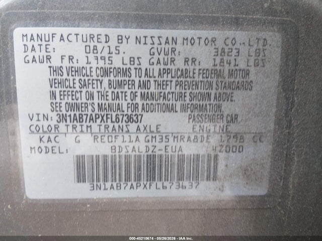 Nissan Sentra Sv