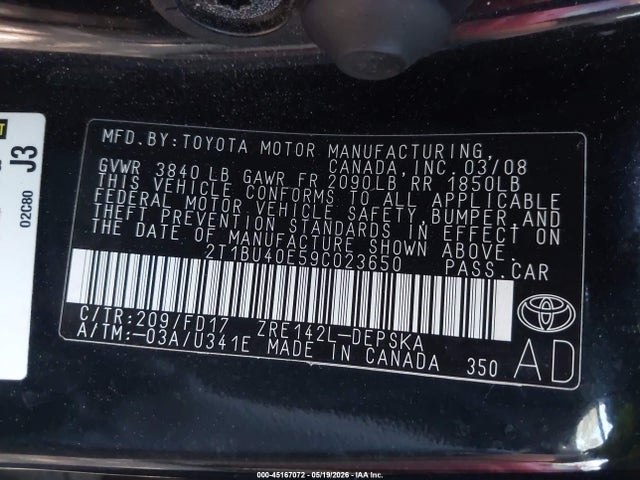 Toyota Corolla S