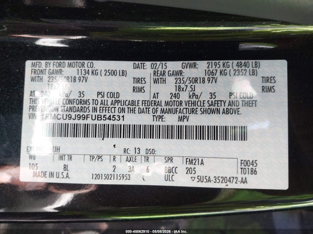 Ford Escape Titanium