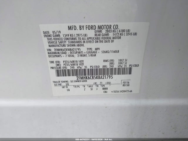 Ford Flex Sel