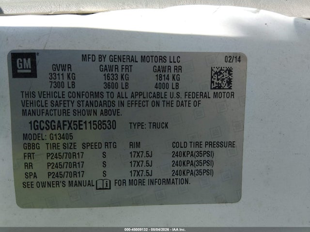 Chevrolet Express Work Van