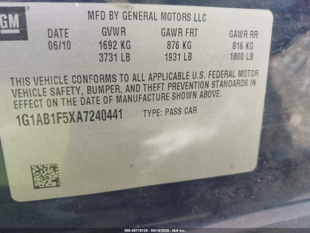 Chevrolet Cobalt Ls