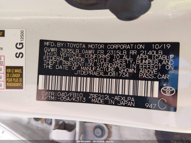 Toyota Corolla Le