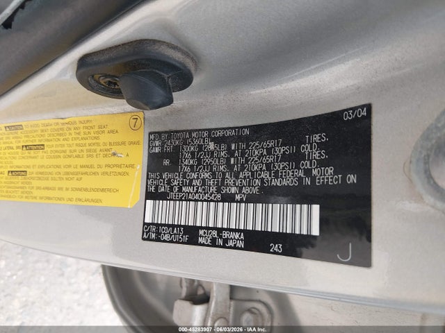 Toyota Highlander Limited V6