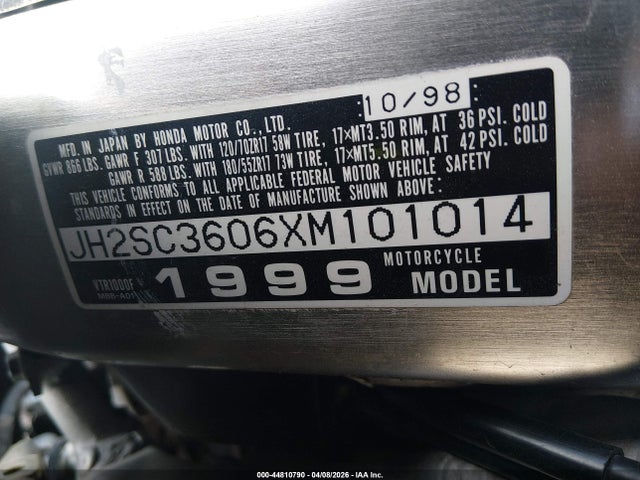 Honda Vtr1000 F