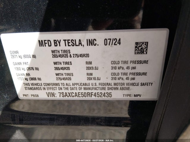 Tesla Model X Long Range