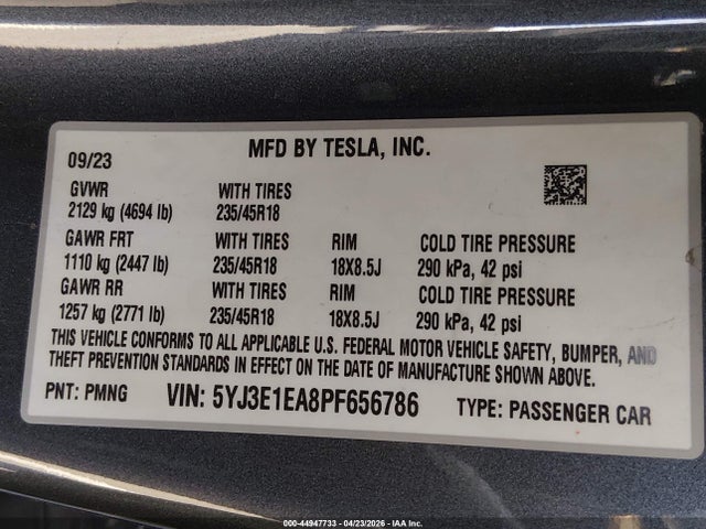 Tesla Model 3 Rear-wheel Drive