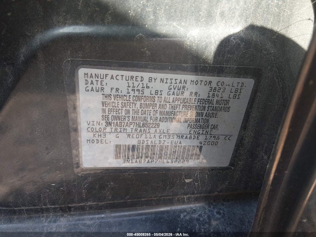 Nissan Sentra Sv