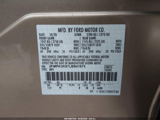 Ford Edge Titanium
