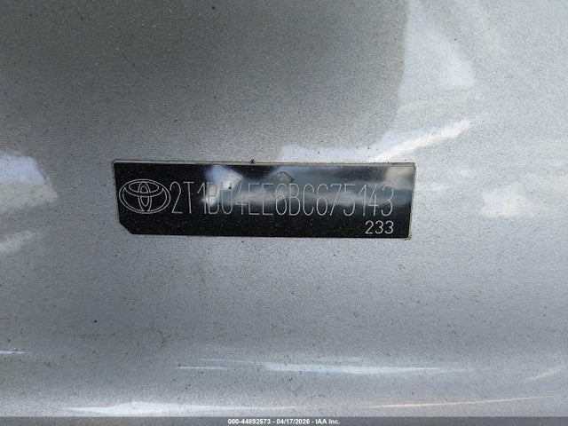 Toyota Corolla Le