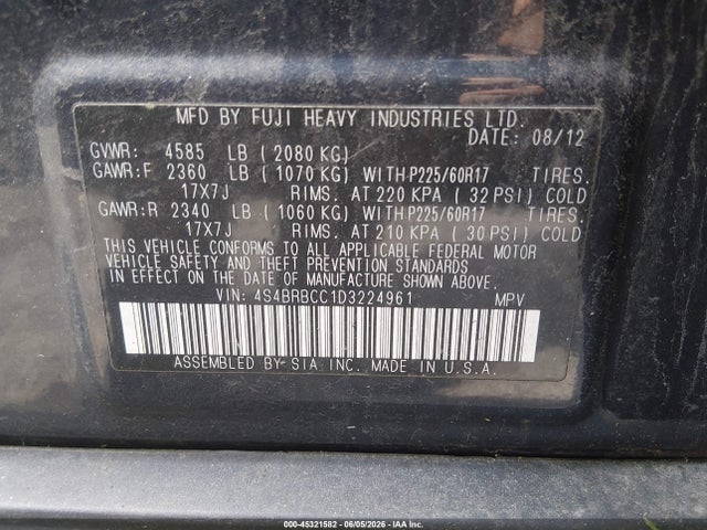 Subaru Outback 2.5i Premium