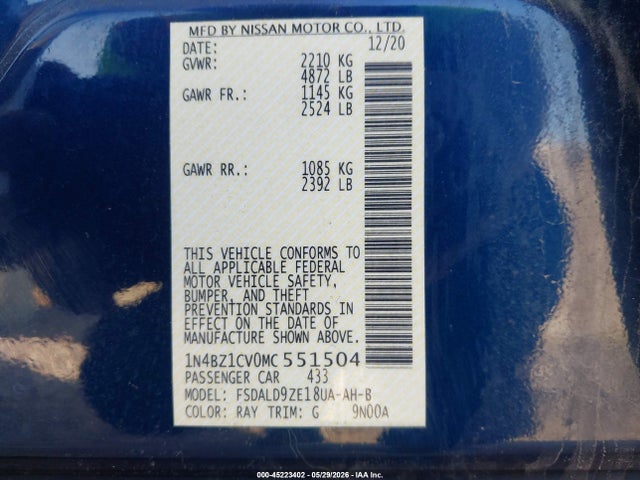 Nissan LEAF Sv Plus 62 Kwh