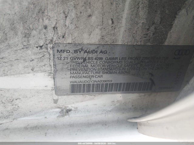 Audi A3 Premium 40 Tfsi Front-wheel Drive S Tronic