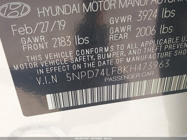 Hyundai ELANTRA Se