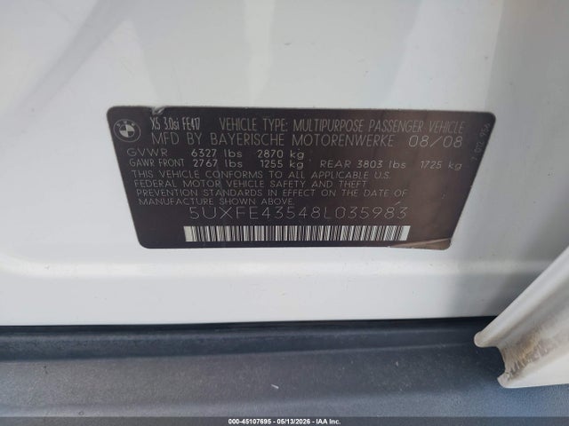 BMW X Series 3.0si