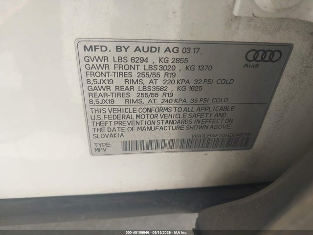 Audi Q7 2.0t Premium