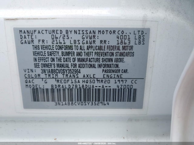 Nissan Sentra Sv