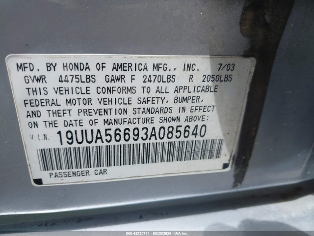 Acura TL 3.2