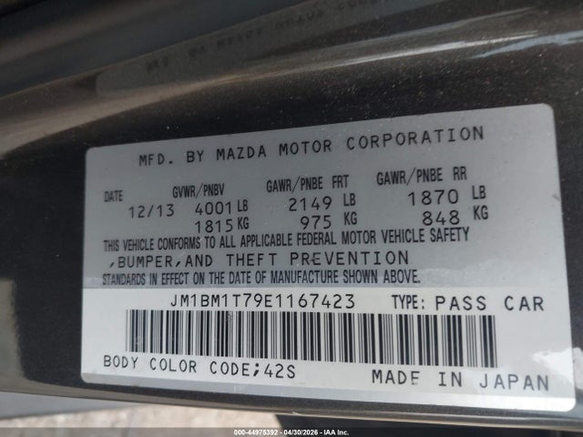 Mazda Mazda3 I Sv