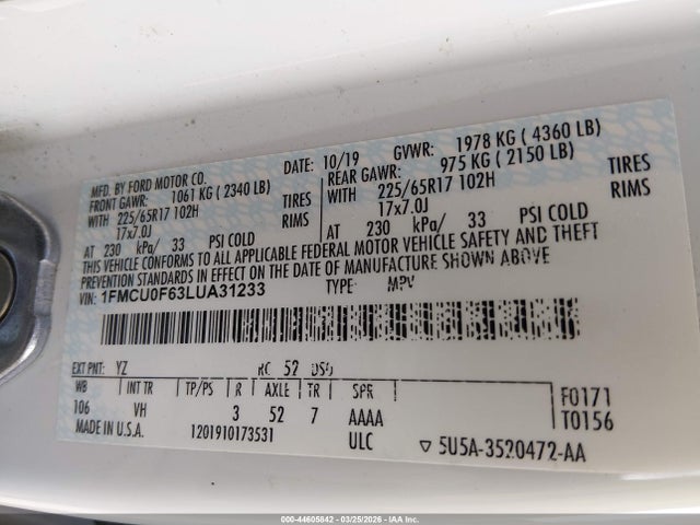 Ford Escape S