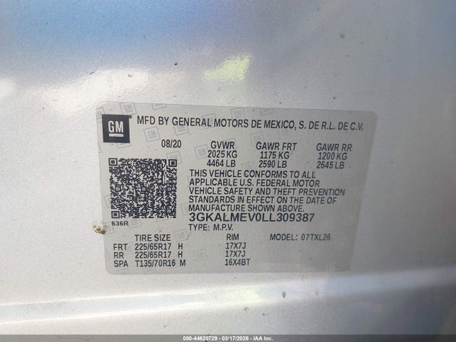GMC Terrain Fwd Sle