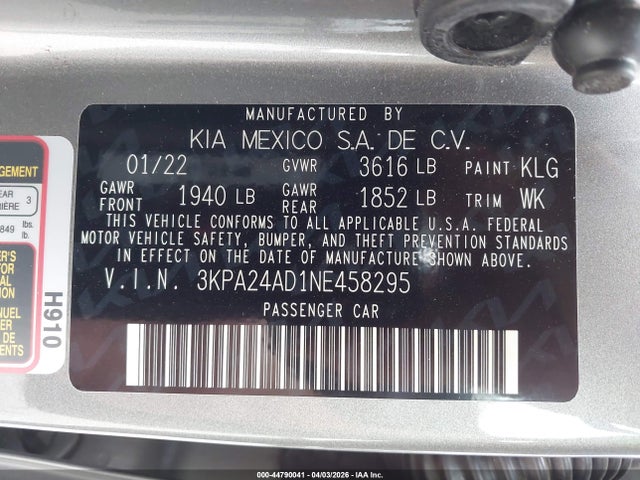 Kia Rio S