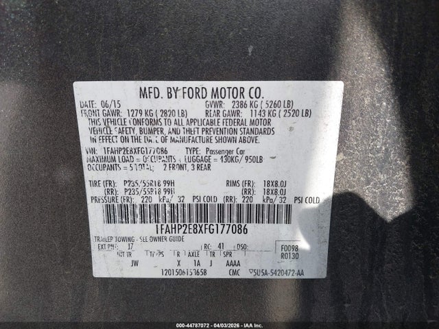 Ford Taurus Sel