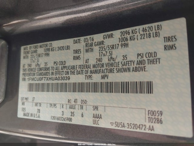 Ford Escape S