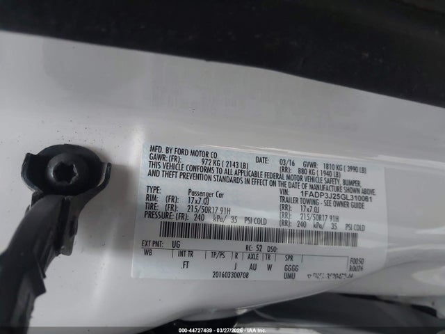 Ford Focus Titanium