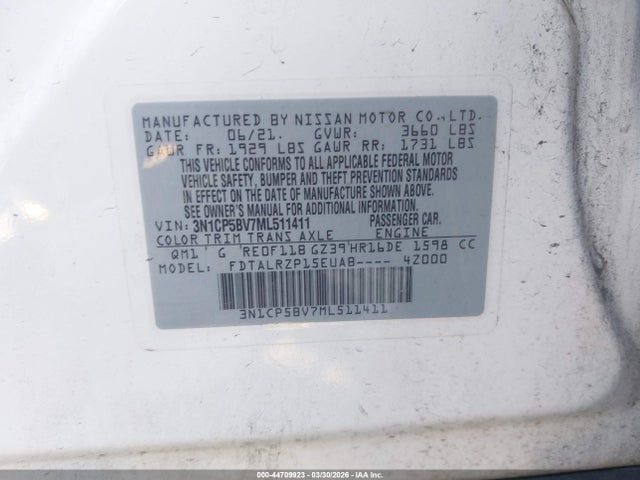 Nissan Kicks S Xtronic Cvt