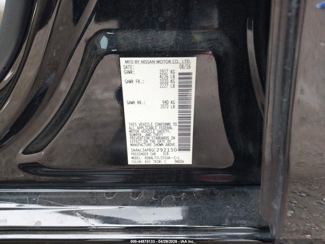 Nissan Altima 2.5 Sl