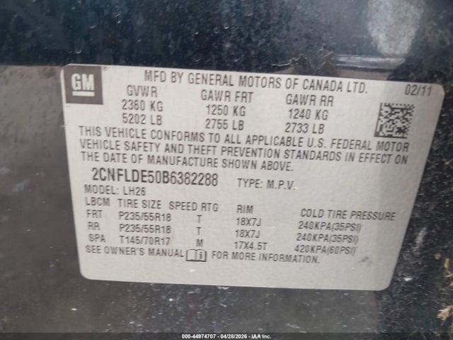 Chevrolet Equinox 1lt