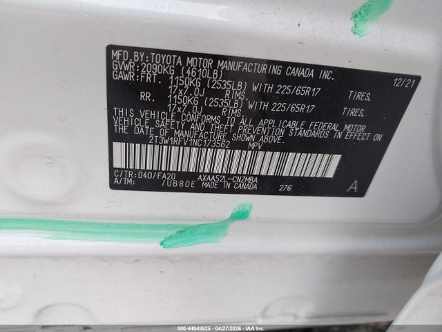 Toyota RAV4 Xle
