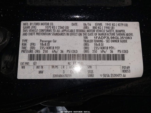 Ford Focus St