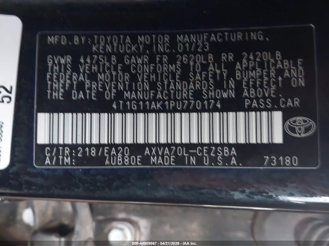 Toyota Camry Se