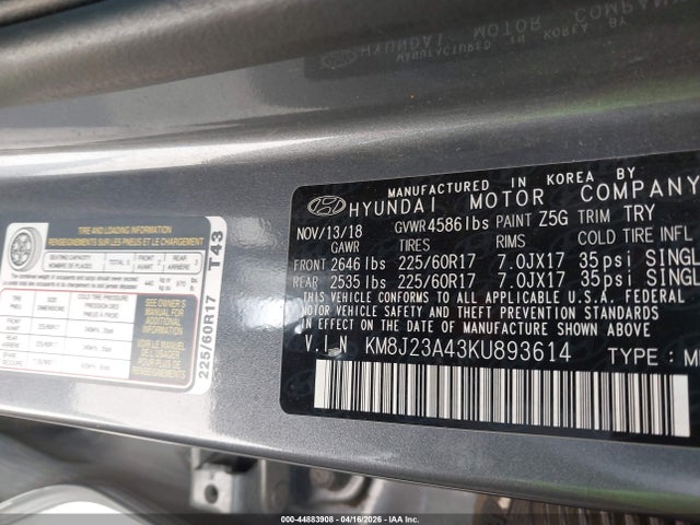 Hyundai TUCSON Se