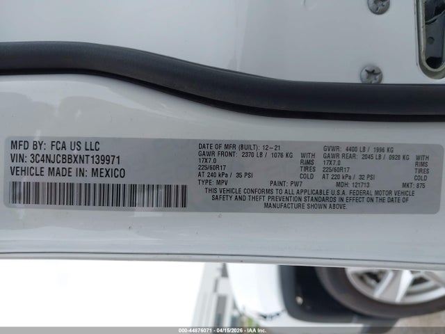 Jeep Compass Latitude Fwd