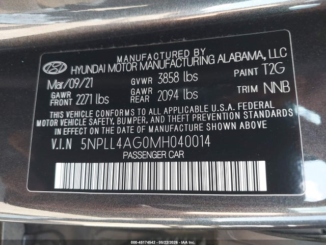 Hyundai ELANTRA Se