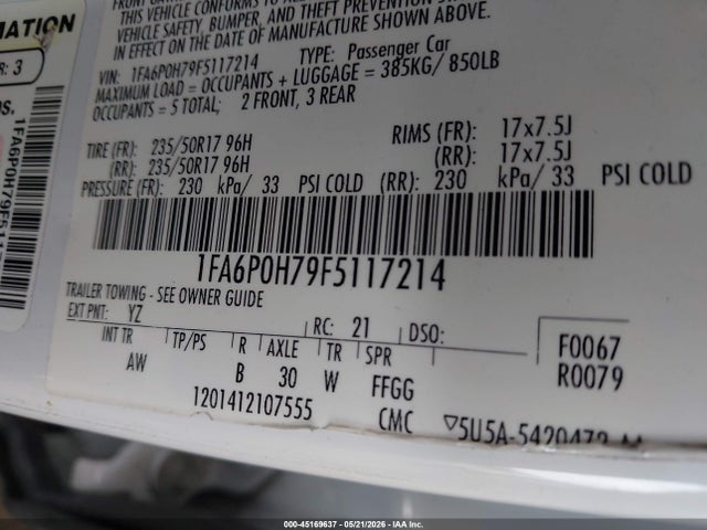 Ford Fusion Se