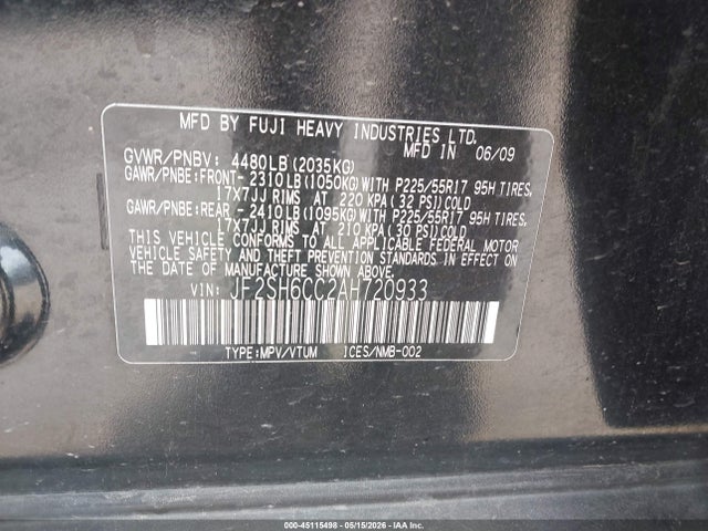 Subaru Forester 2.5x Premium