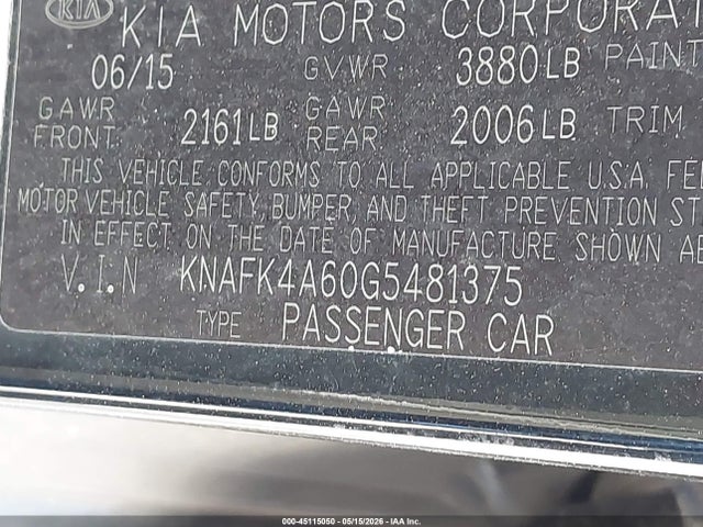 Kia Forte Lx