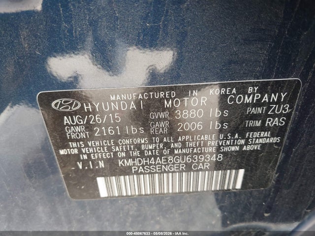 Hyundai ELANTRA Se