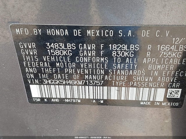 Honda Fit Lx