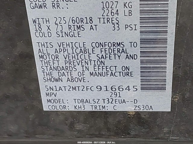 Nissan Rogue Sl