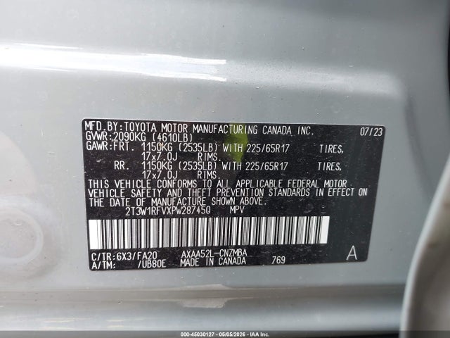 Toyota RAV4 Xle