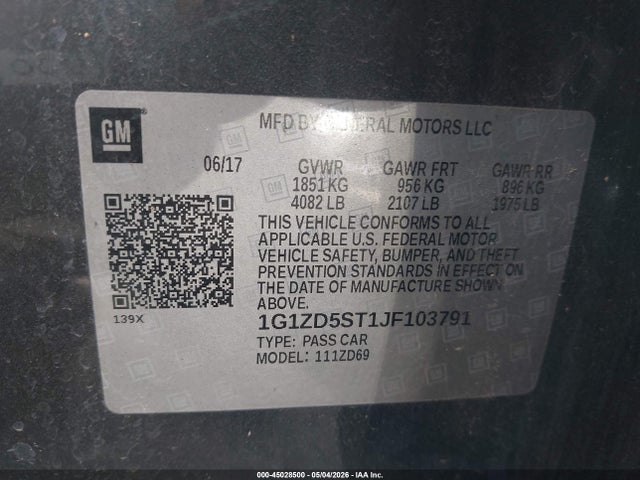 Chevrolet Malibu Lt